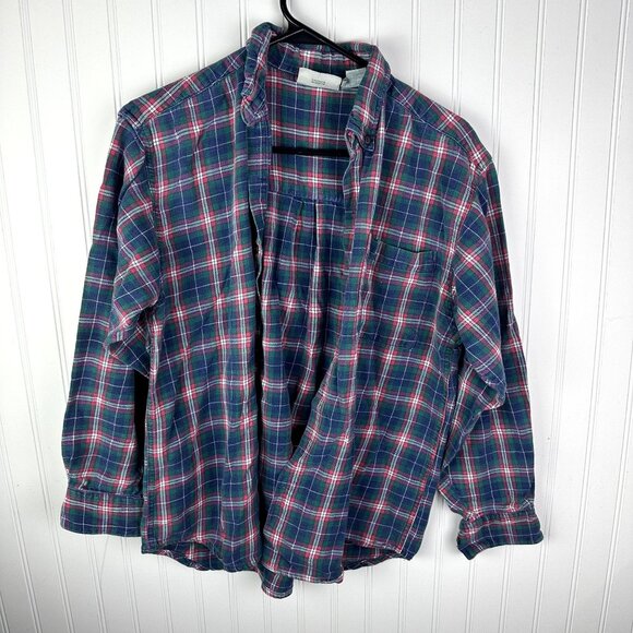 Northern Reflections Plaid flannel button down size Small‎ - Picture 1 of 5